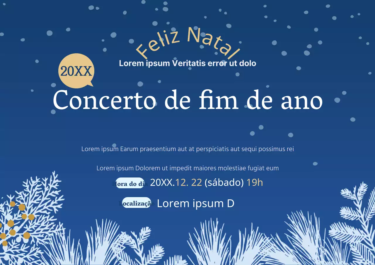 Concerto de fim de ano
