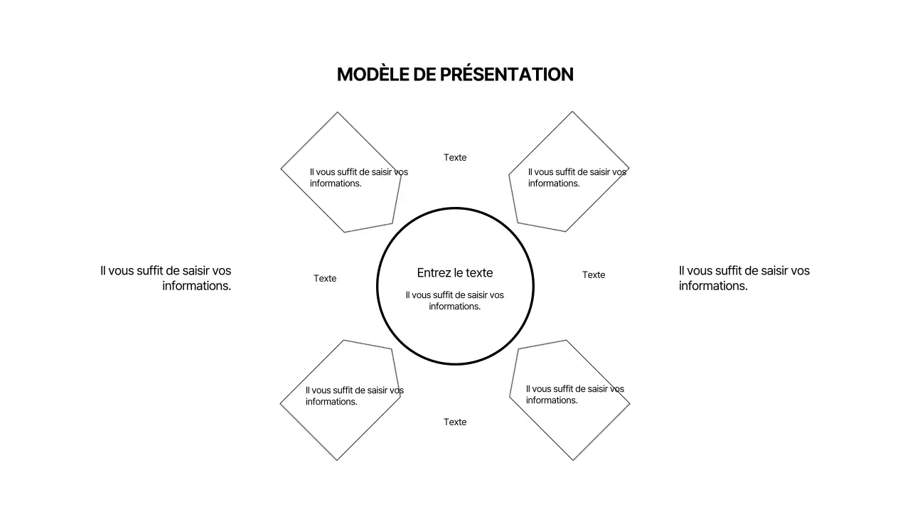 Formes noires simples