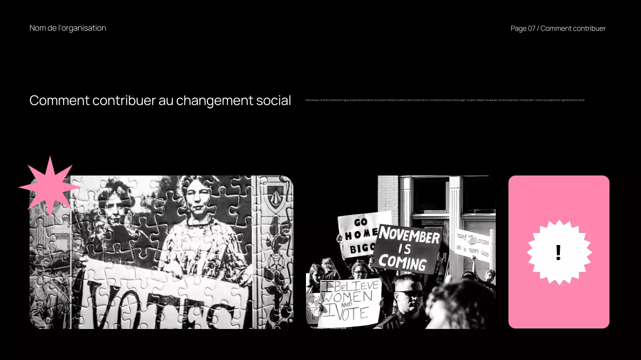 Présentation du matériel de classe tendance et audacieuse