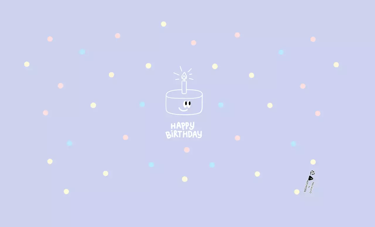 Bonitos vasos de papel para fiestas de cumpleaños en color morado pastel