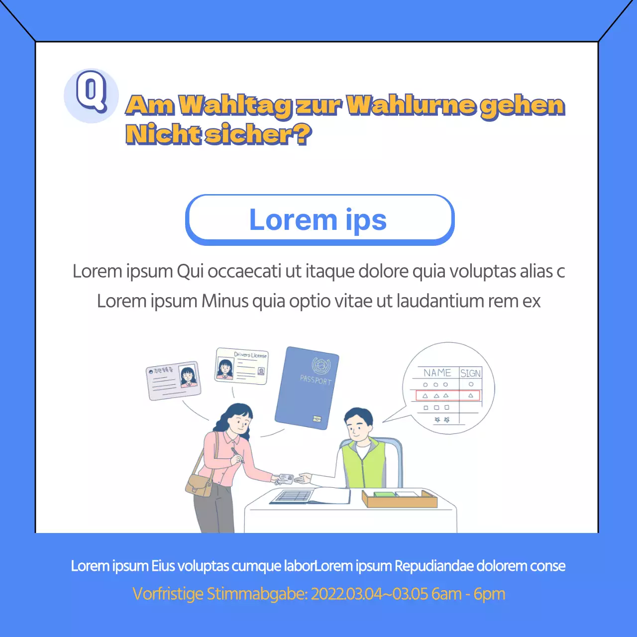 Die Präsidentschaftswahlen auf einen Blick in Blau: Welche Befugnisse hat der Präsident? Wählen Sie bei den 20. Präsidentschaftswahlen