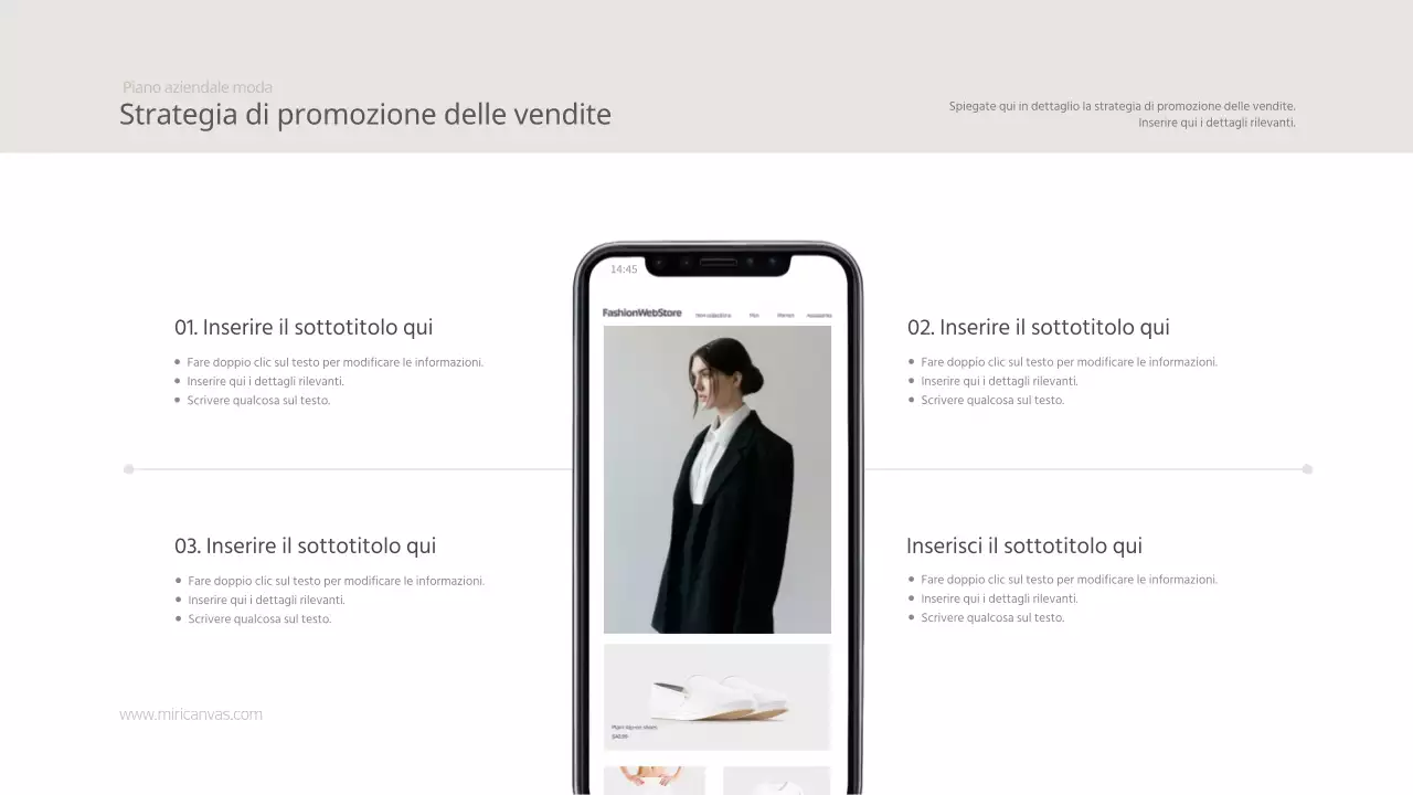 Beige 2039 Piano d'impresa del marchio di moda Abbigliamento donna Analisi della visione d'impresa