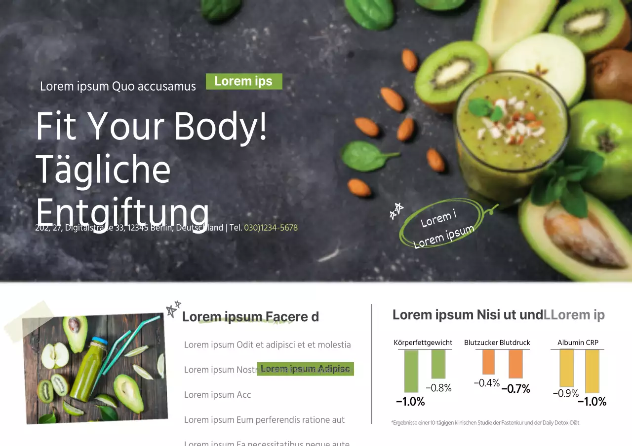 Tägliche Entgiftung