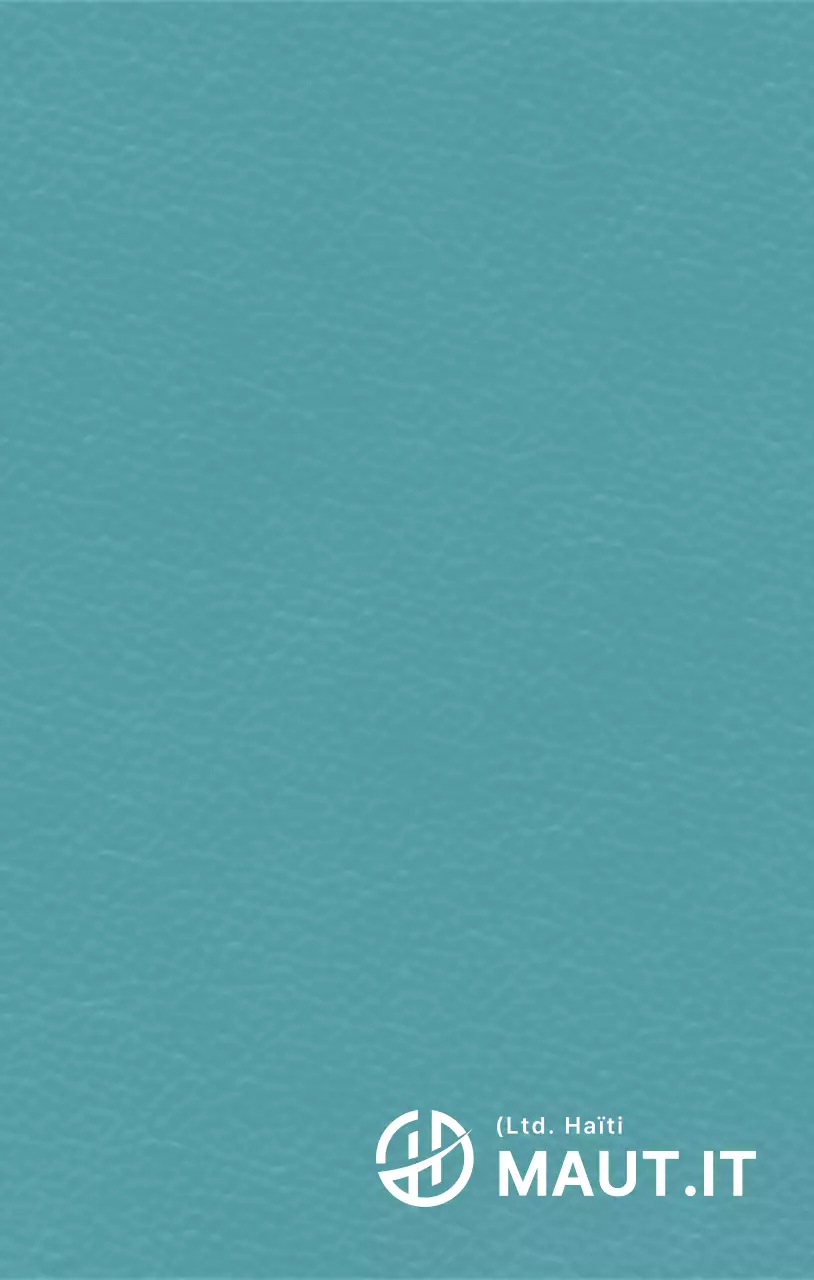 Eenvoudig Haïtiaans logo in de vorm van een symbolisch concept voor bedrijfspromotie