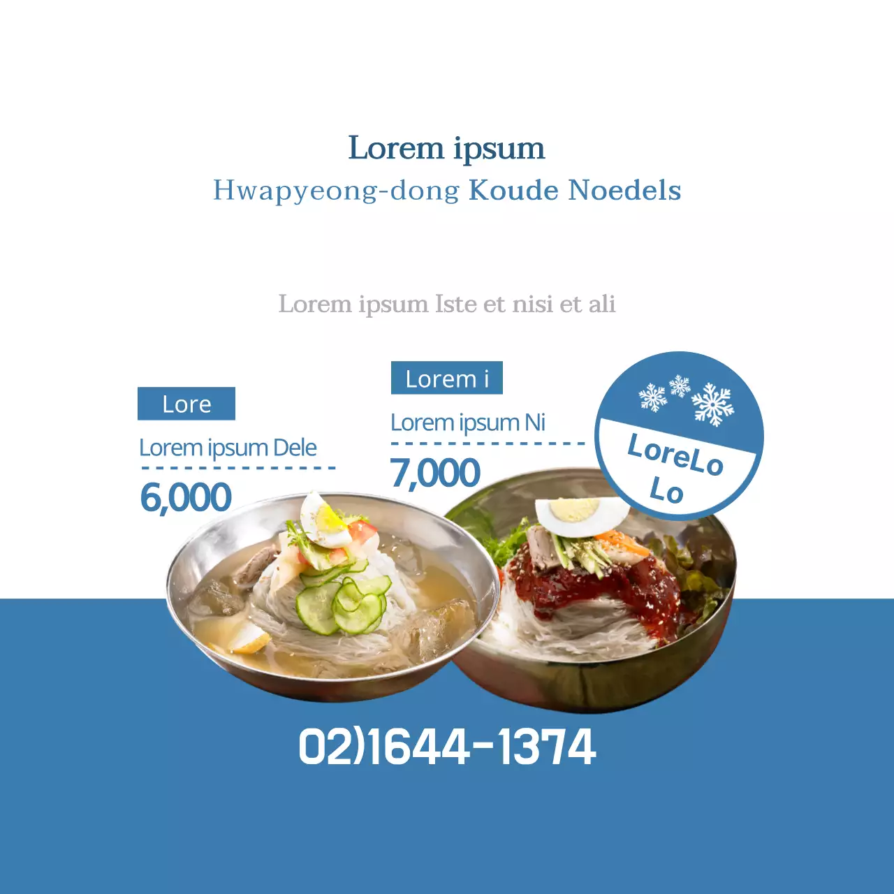 Hwapyeong-dong Koude Noedels