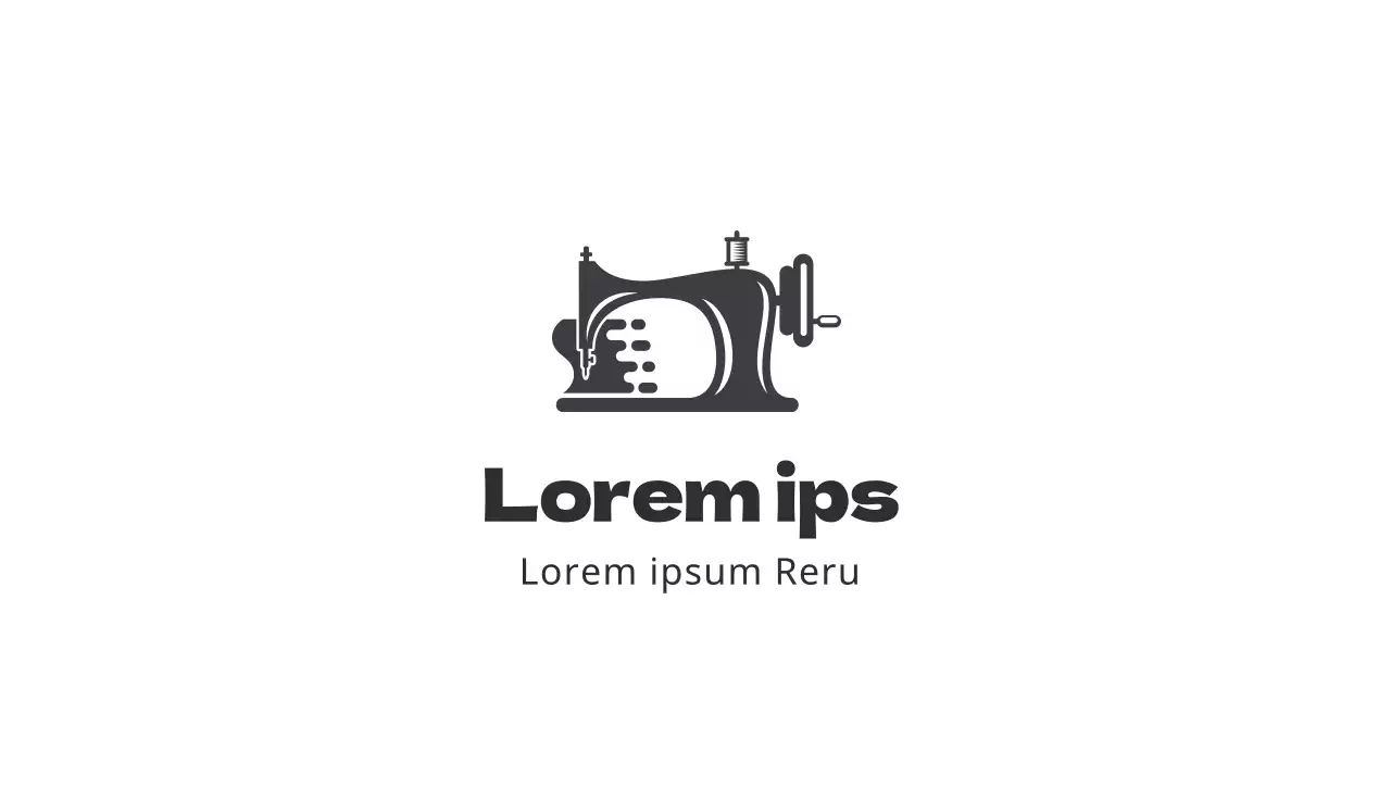 Schwarz Illustration Logo einfaches Handbuch