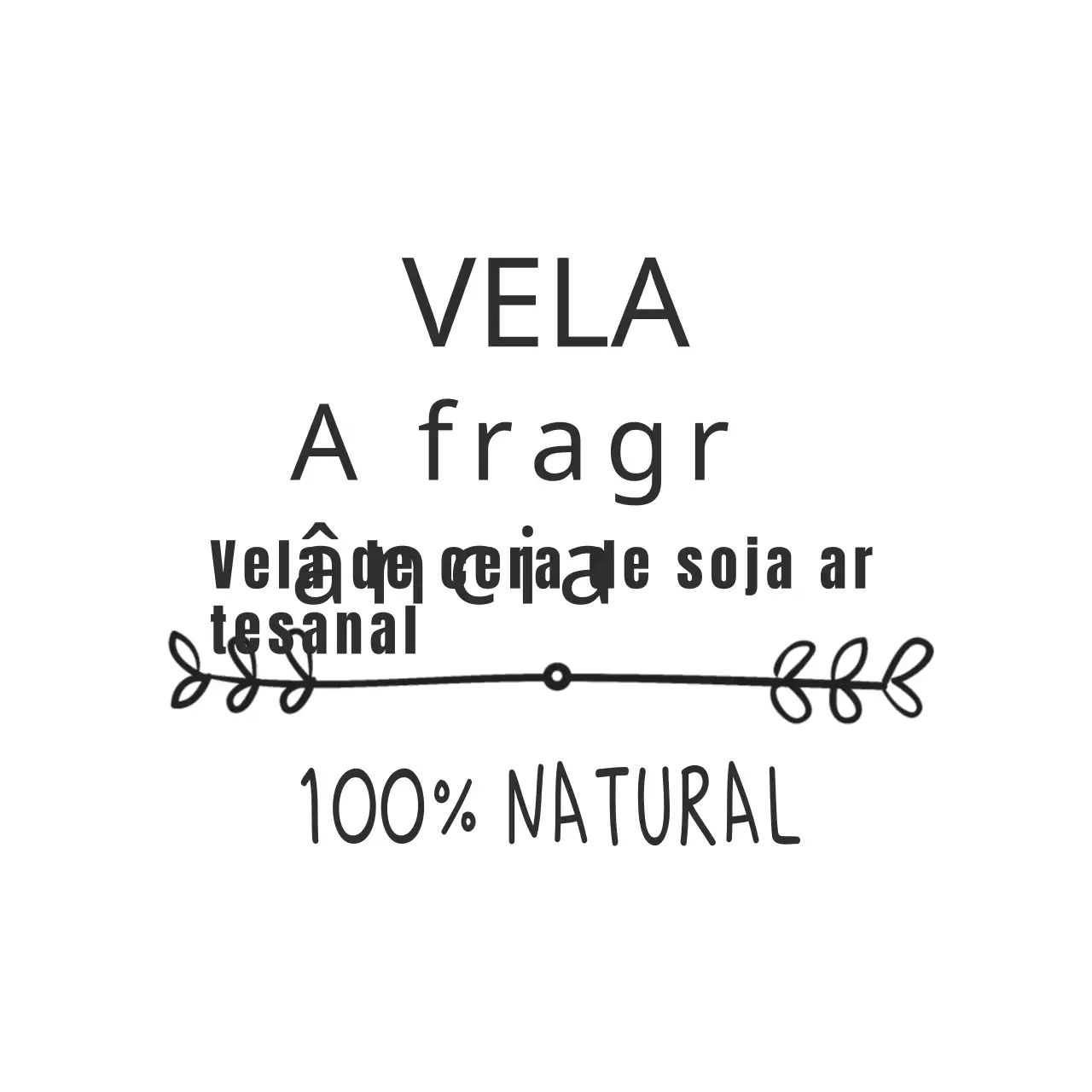 VELA DE CERA DE SOJA