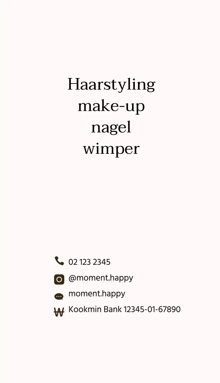 Mauve ivoor eenvoudige belettering schoonheid