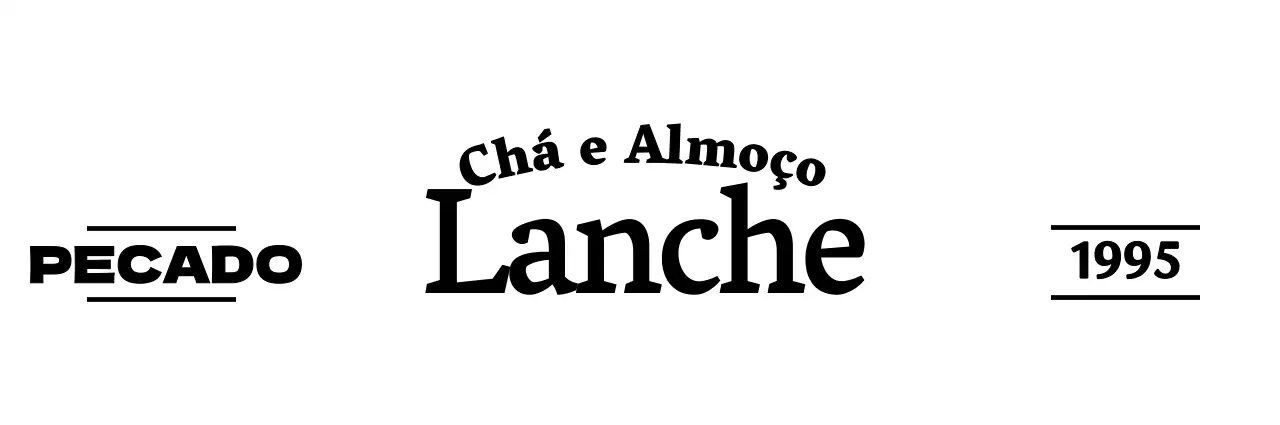 Nome da empresa de café com texto simples e emotivo a preto