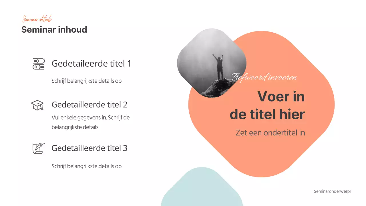 Presentaties voor seminars