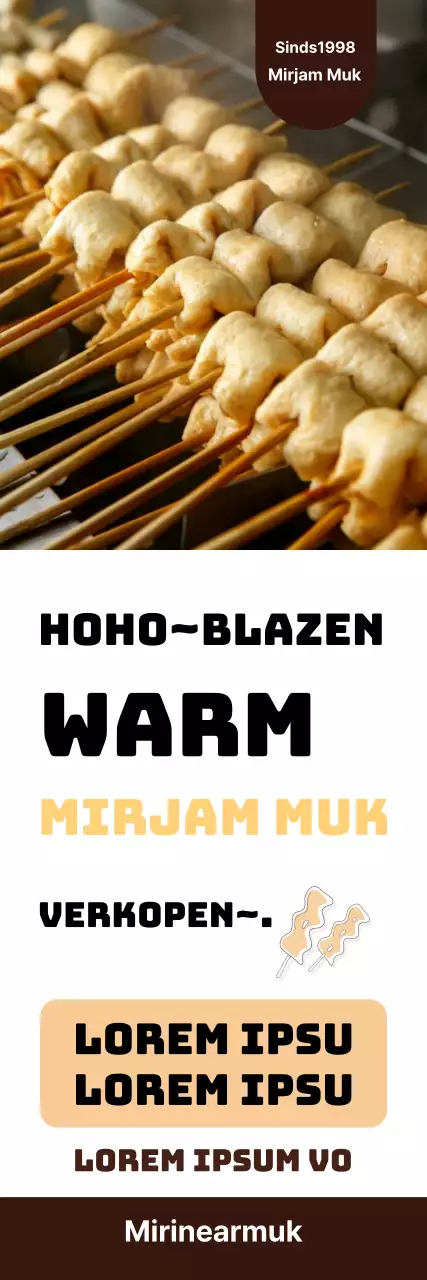 bruin gele foto winter snack viskoekjes