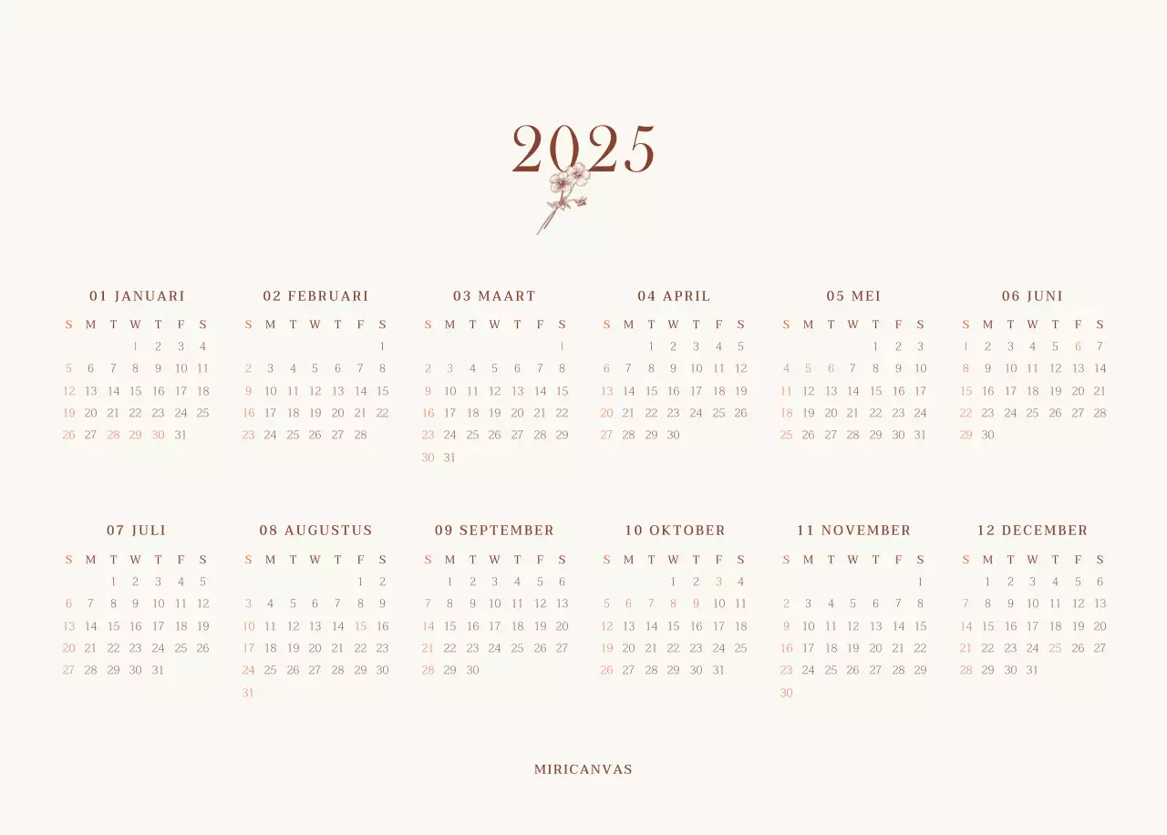 Emotionele fotolay-out voor café in beige en bruin