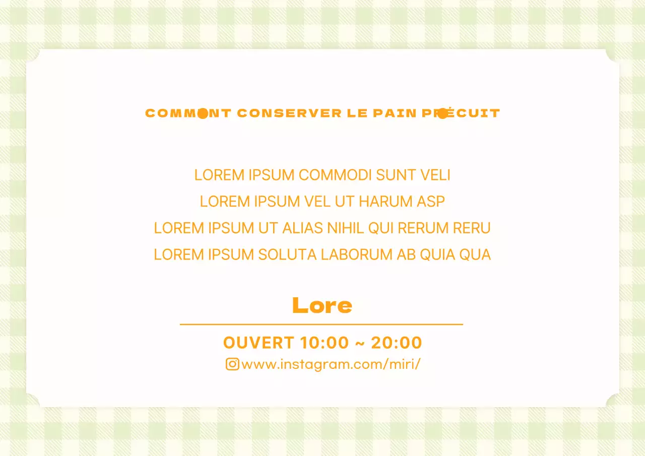 Mignonnes cartes postales illustrées à thème en orange