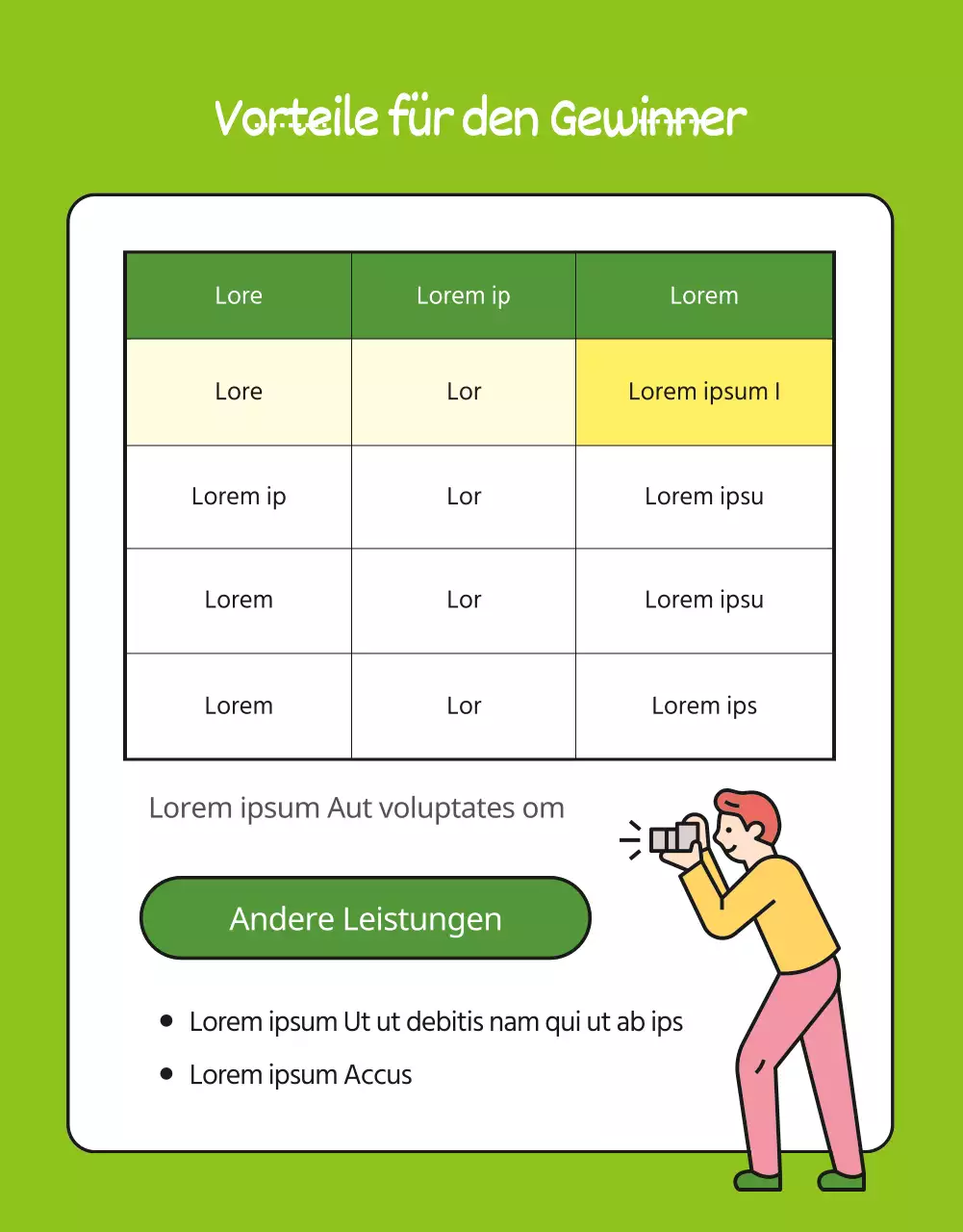 Grün Natürlich Flach Illustration Stil Natur Umwelt Liebe Fotowettbewerb