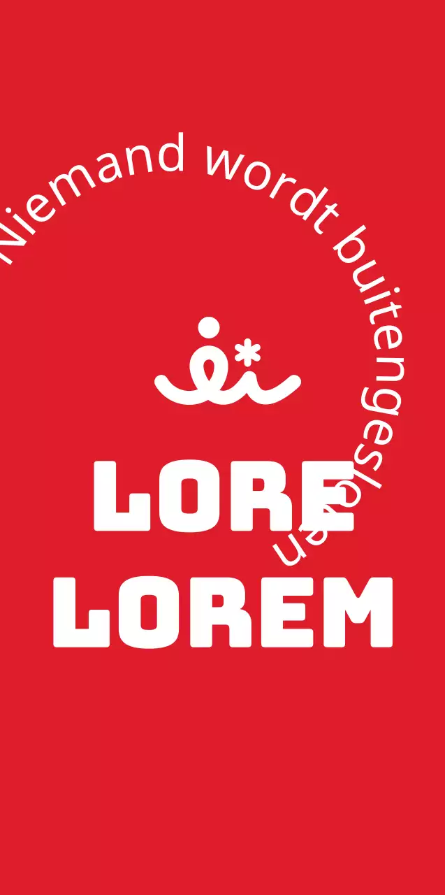 Eenvoudige souvenirs voor het openbare dienstencentrum met rode en witte symbolen