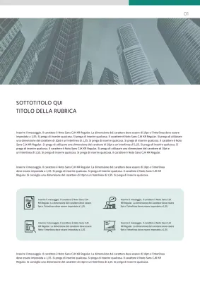 Un rapporto di ricerca semplice e conciso in verde