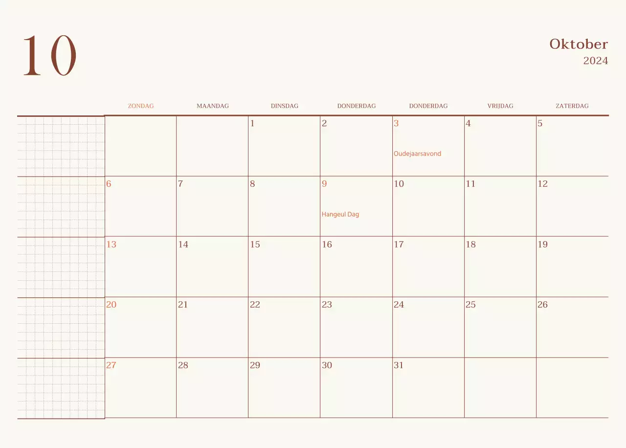 Emotionele fotolay-out voor café in beige en bruin