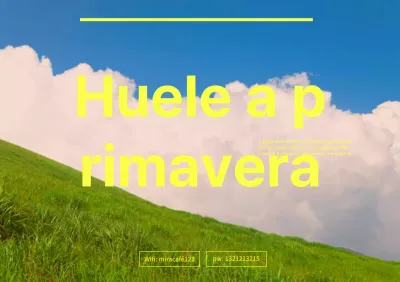 Diseña una foto de fondo con un cálido concepto primaveral