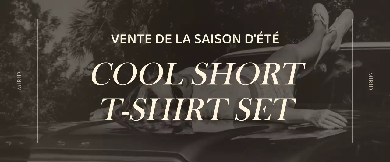 Un concept simple de vente en marron et jaune clair