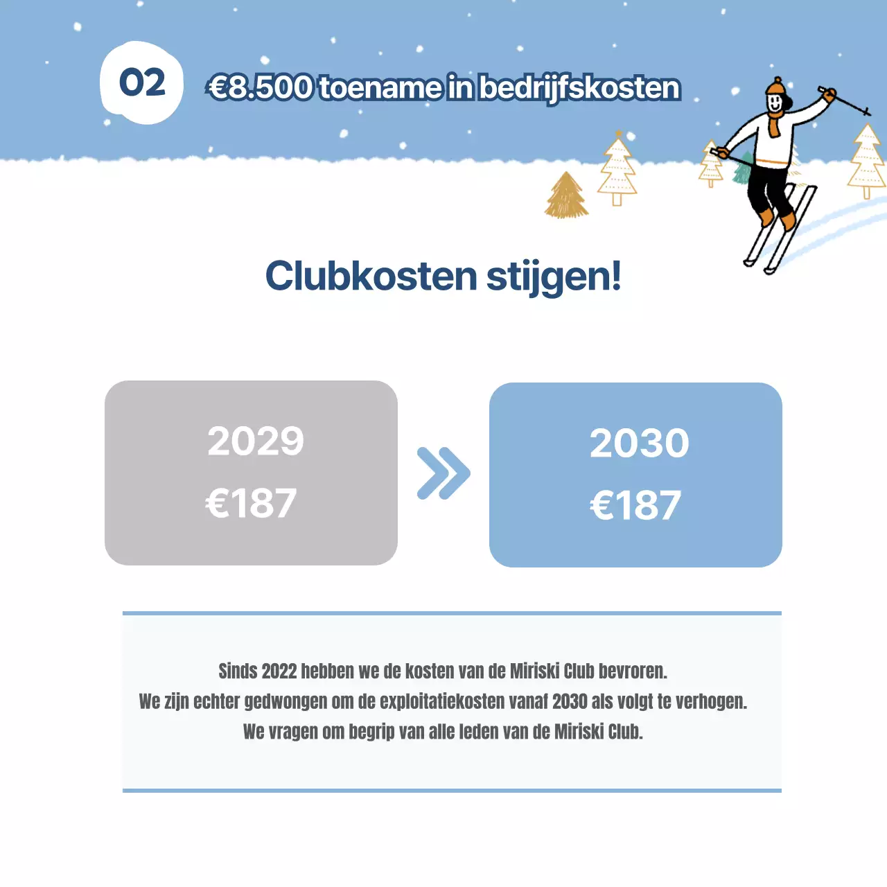 Hoe verander je je skiclub voor de feestdagen in lichtblauwNieuws