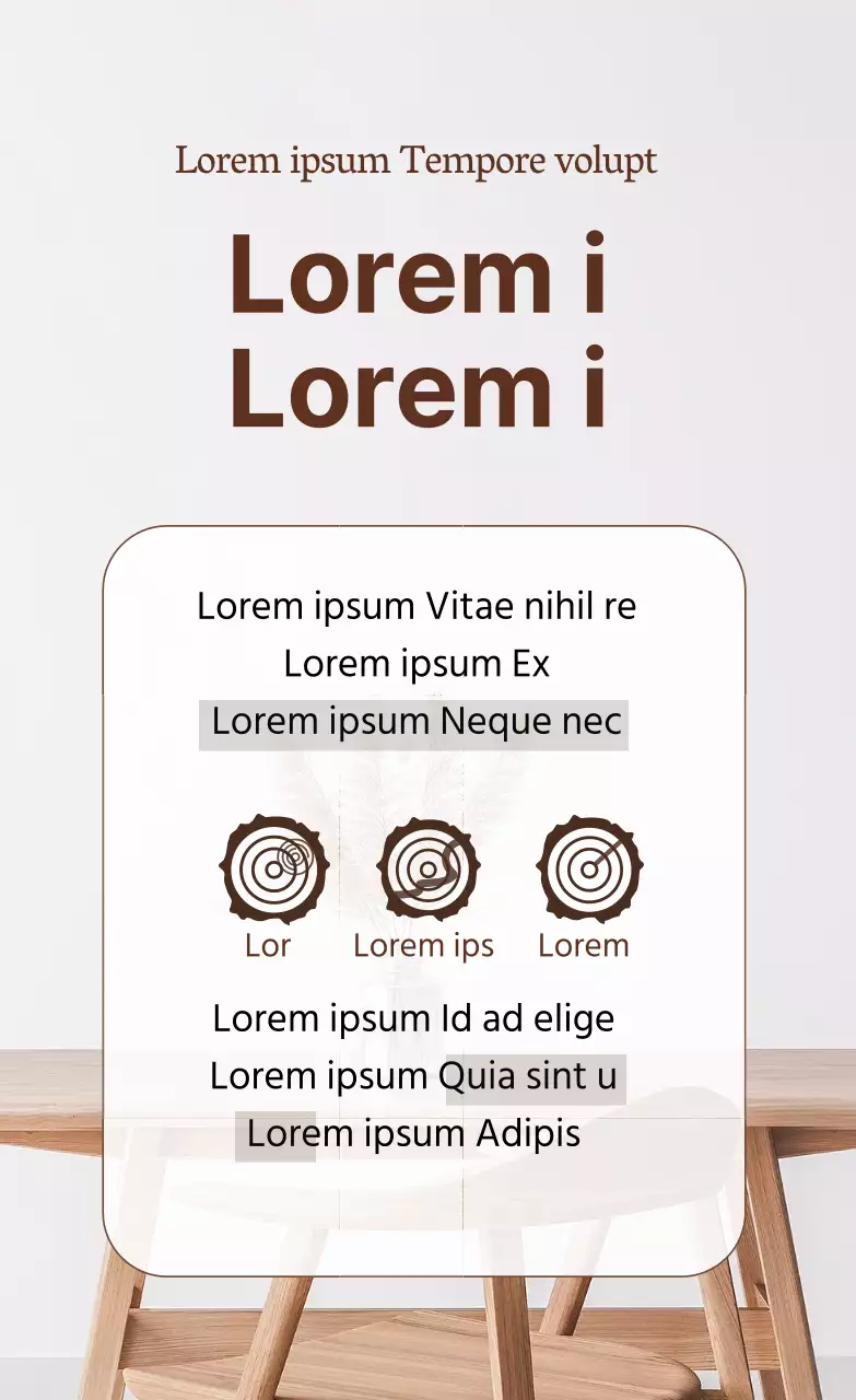 La fotografía marrón destaca la limpieza de los muebles interiores