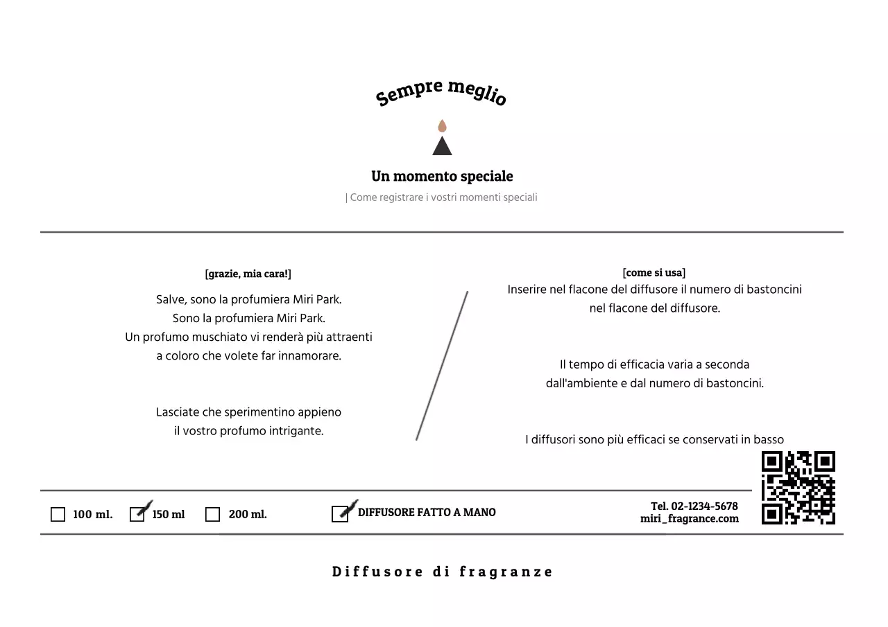 Fragranze per diffusori