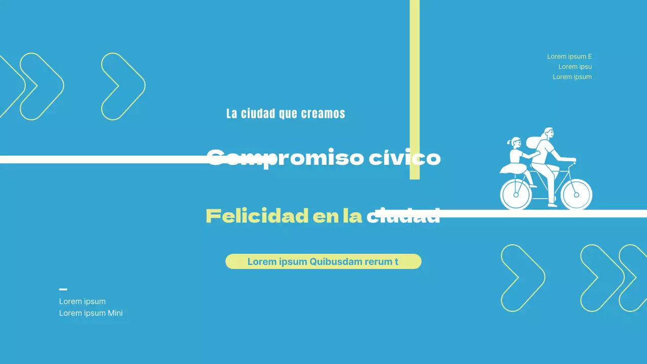 Una propuesta sencilla, en azul claro y amarillo, para un código municipal participativo