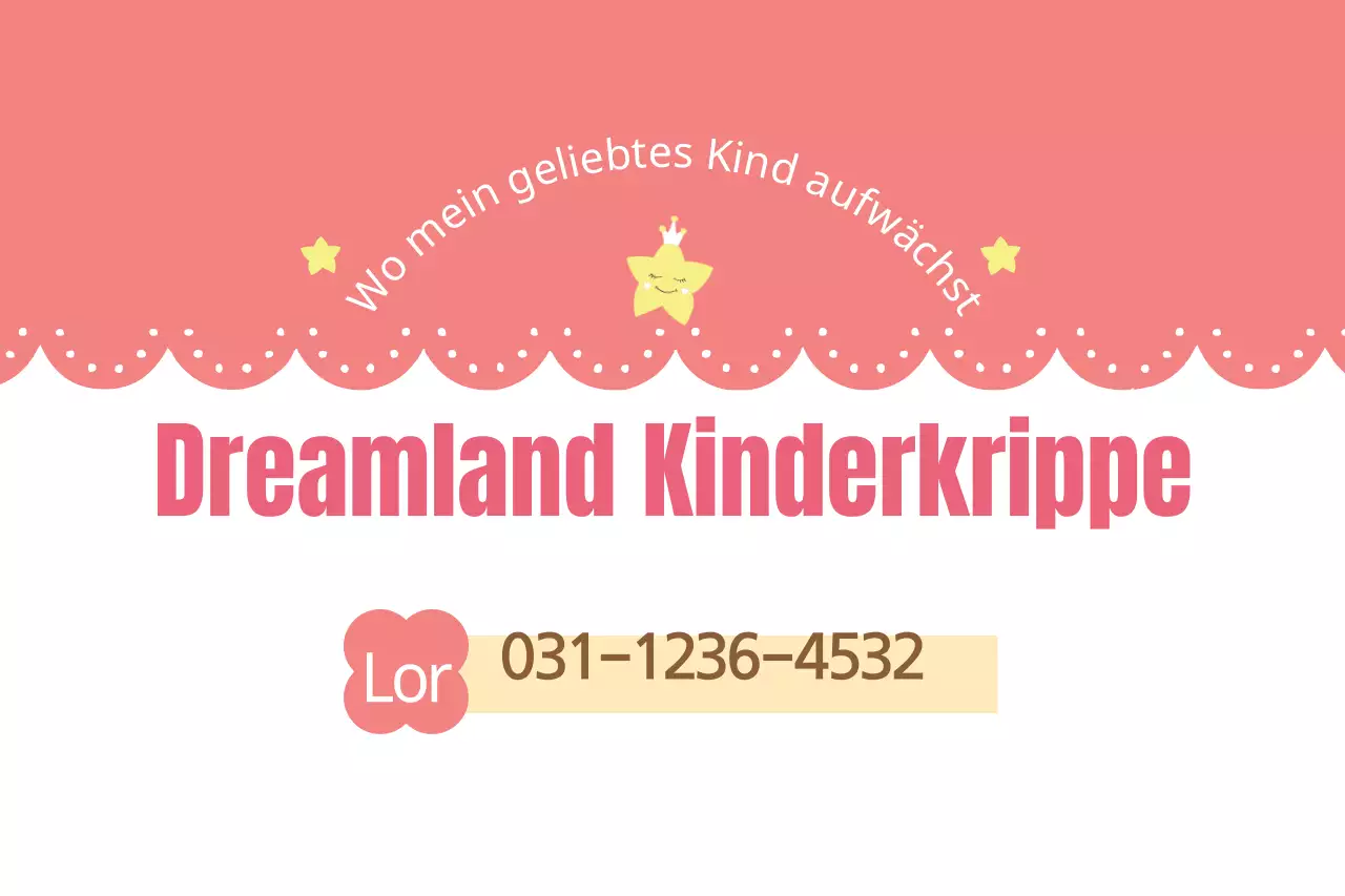 Dreamland Kinderkrippe