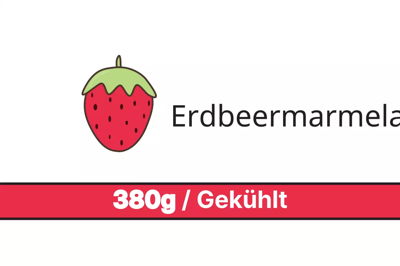 Erdbeerkonfitüre