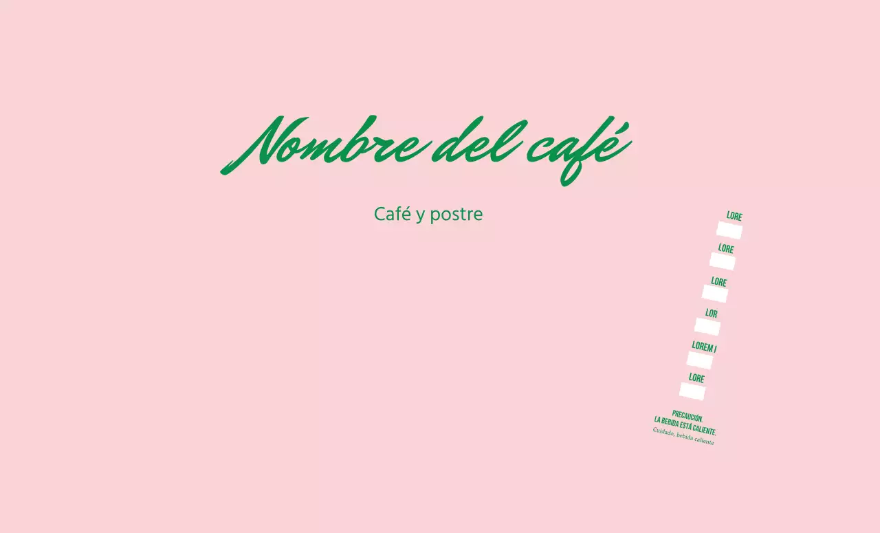 Rosa Verde Letra inglesa