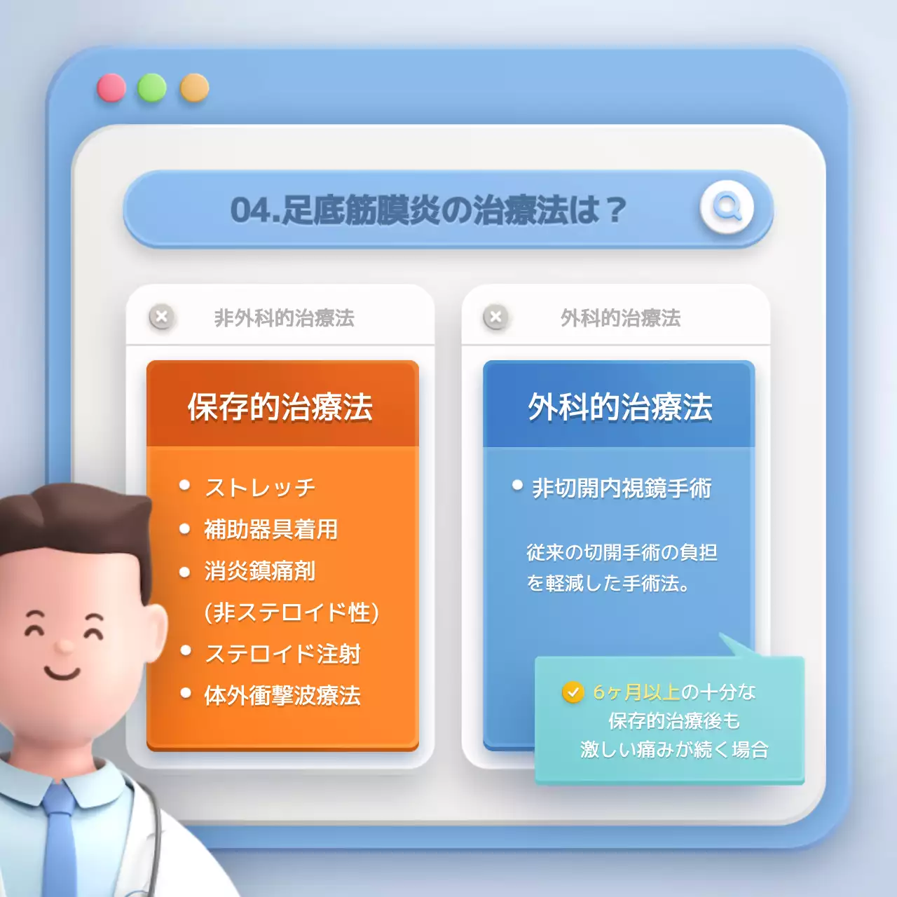 青 シンプル 医療 ドキュメント Instagram カルーセル