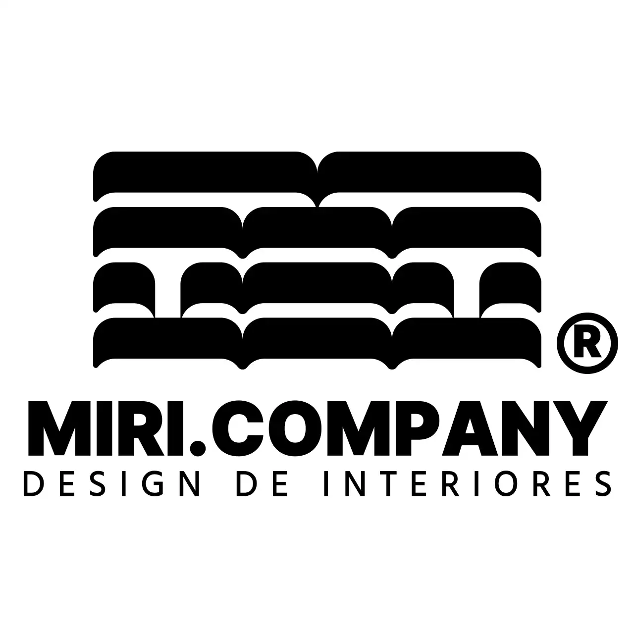 SimplesSímbolo de edifício moderno e tridimensional Estilo do logótipo Kits de boas-vindas e promoções