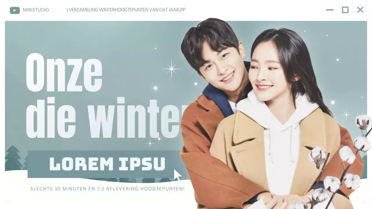 Een verzameling dramatische hoogtepunten in witte en groene tinten YouTube thumbnail