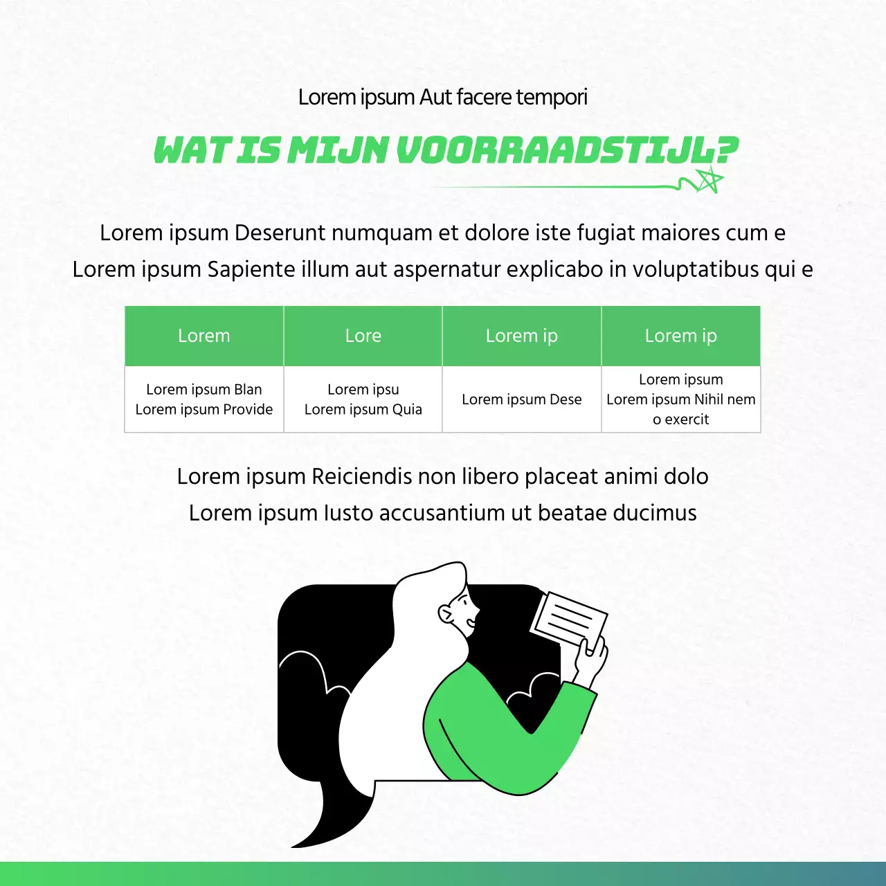 Voorraadkaarten in greenNews