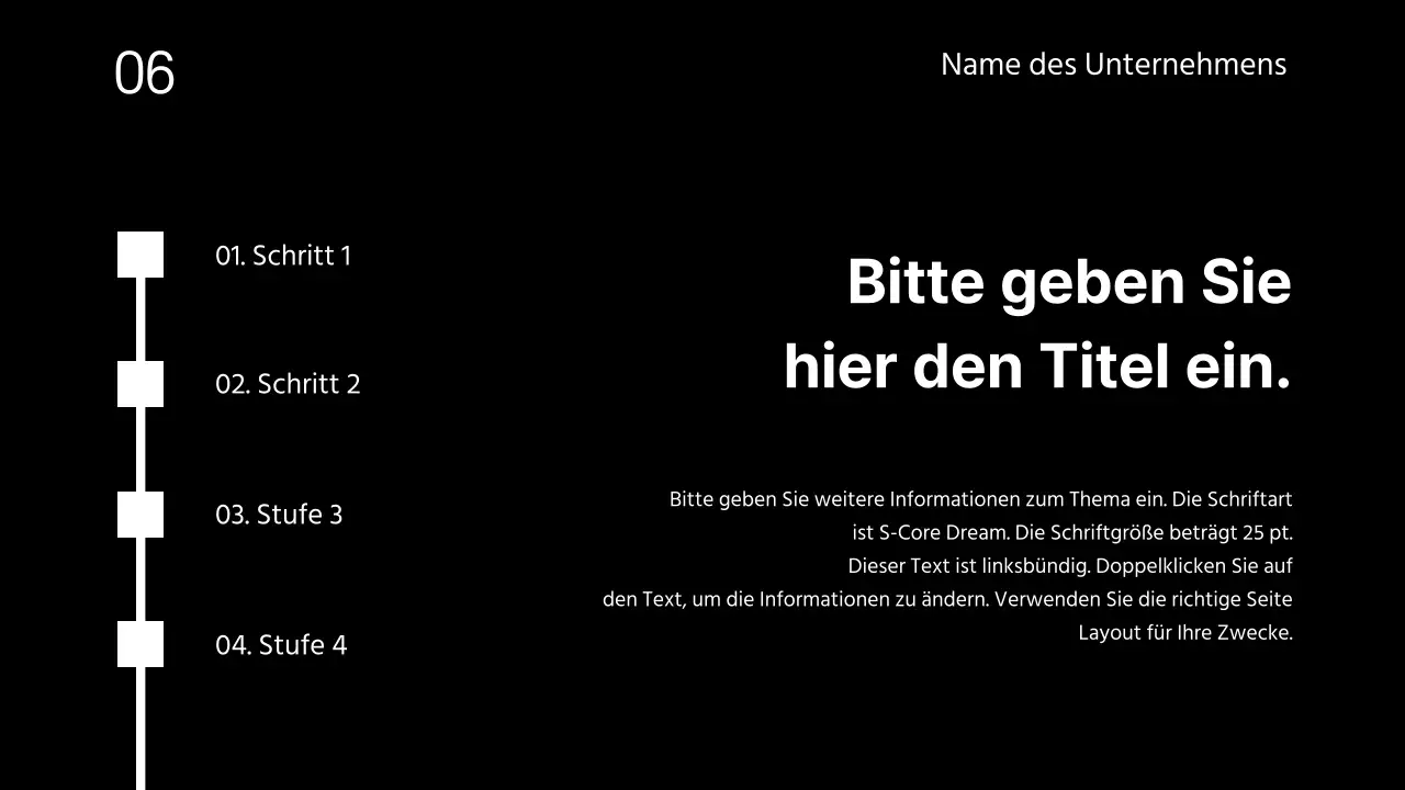 Verkaufspräsentationen für Unternehmen