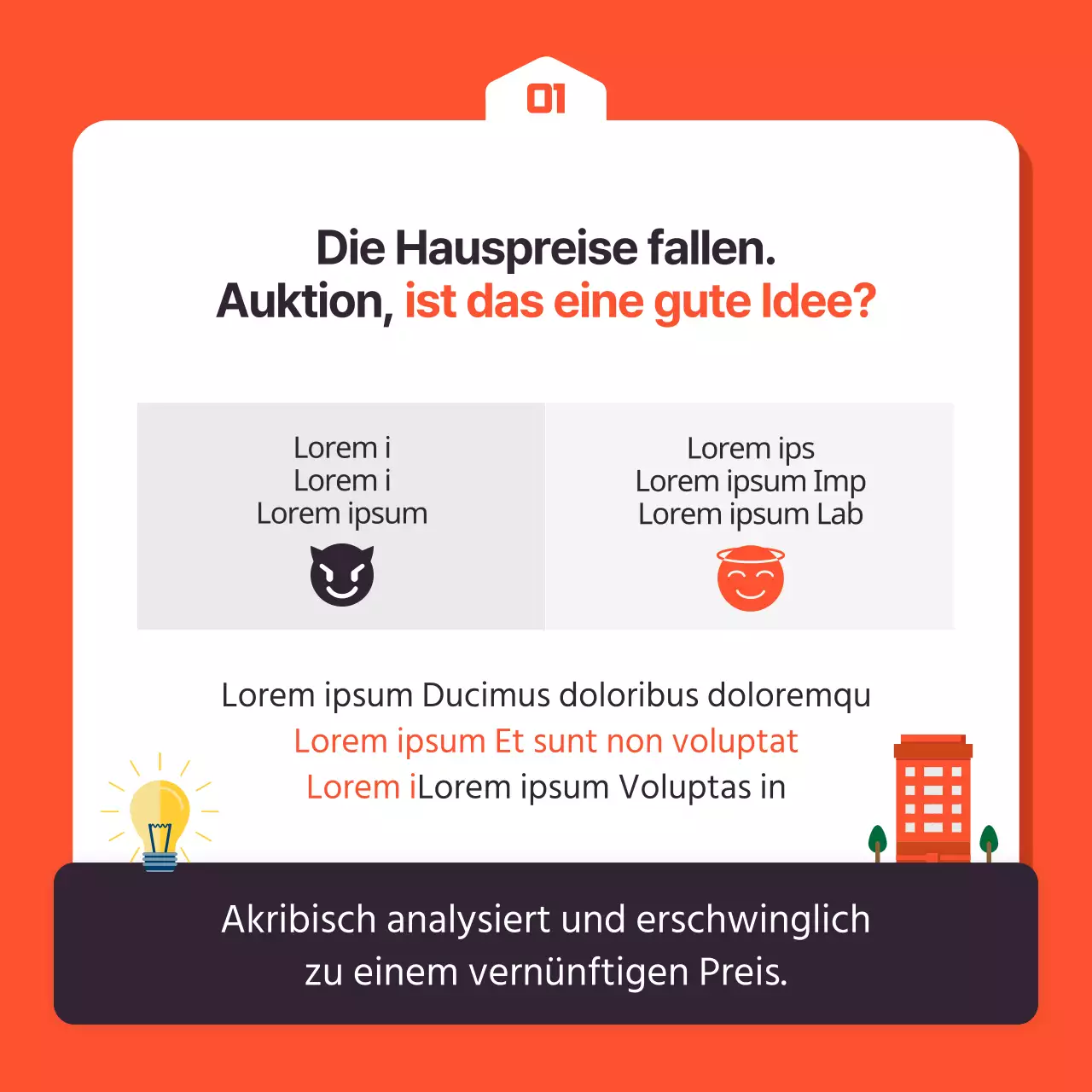 Mehrfarbige Auktion Investitionsgüter