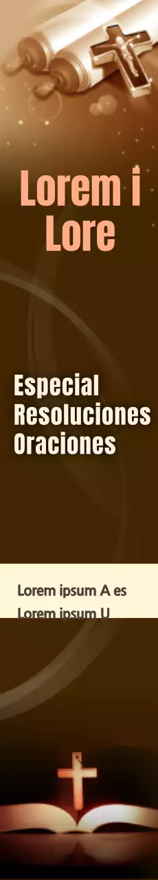 Estandarte de la iglesia Brown calm