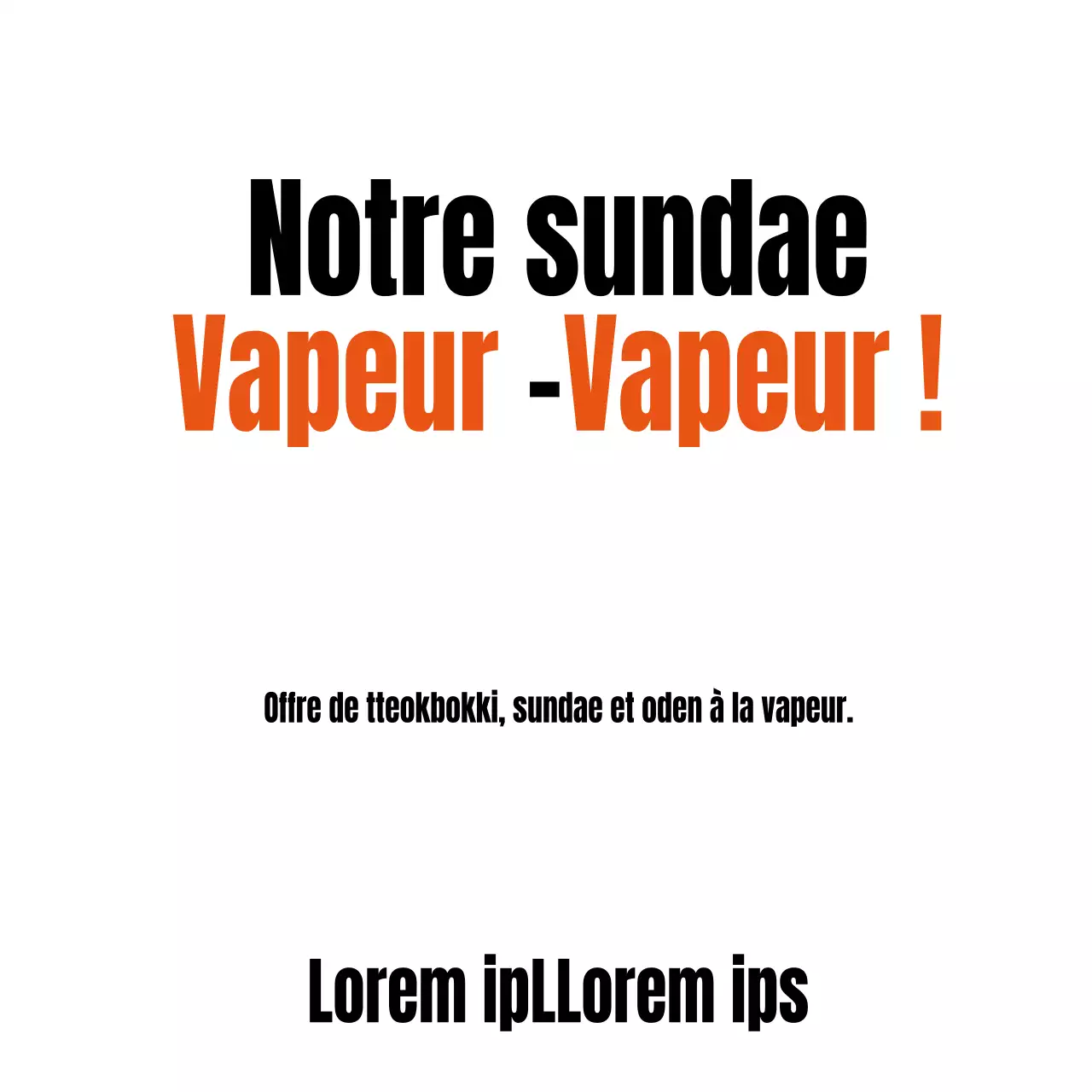 Bannière carrée à l'étuvée