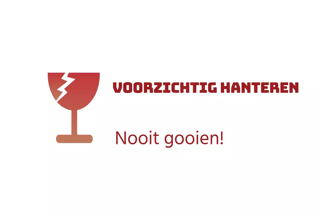 Voorzichtig hanteren
