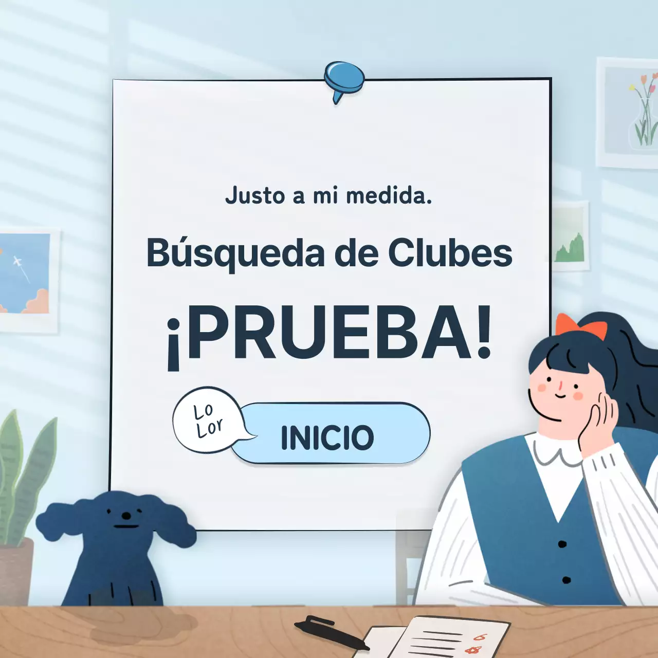 Conceptos de test psicométricos con simpáticas ilustraciones