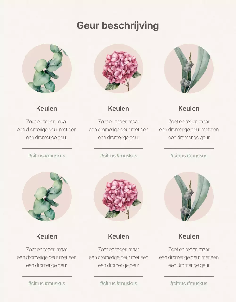 Ideeën_Cosmetica Geuren