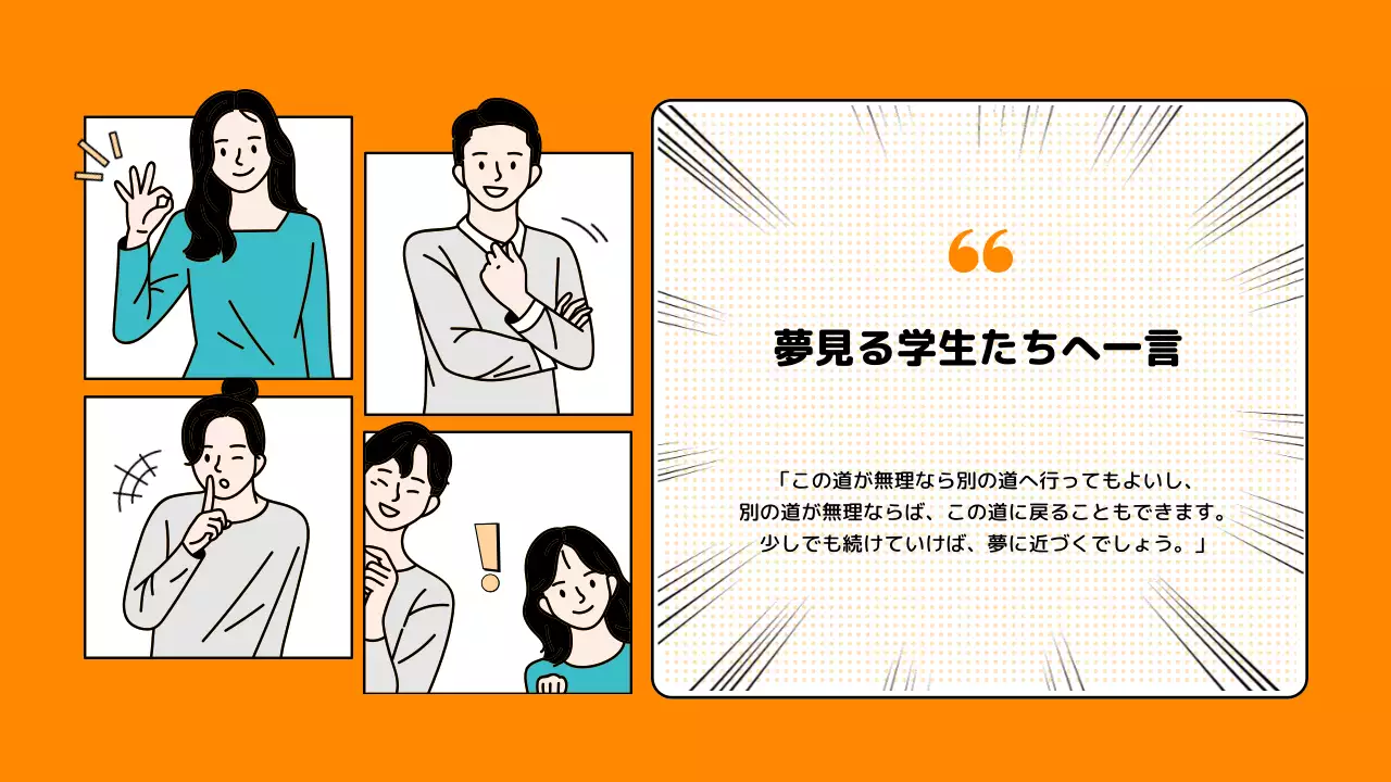 オレンジ ポップ インタビュー プレゼンテーション