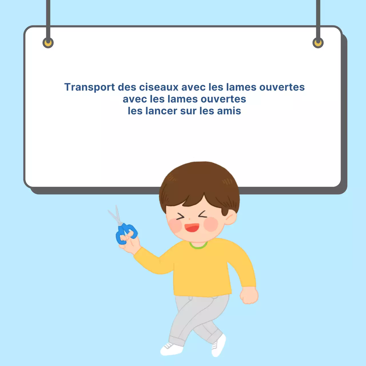 Utilisation des ciseaux Ducasse CardNews