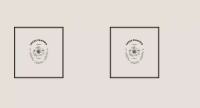 Beige eenvoudige bloem illustratie