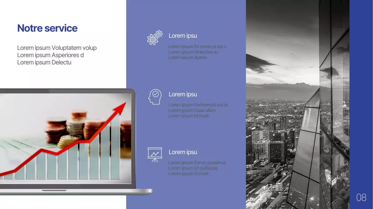 Profil d'entreprise simple