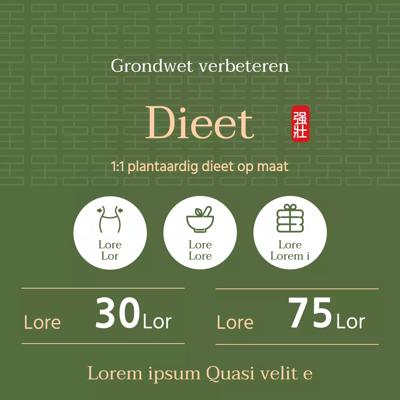 Groene acupunctuur promoten