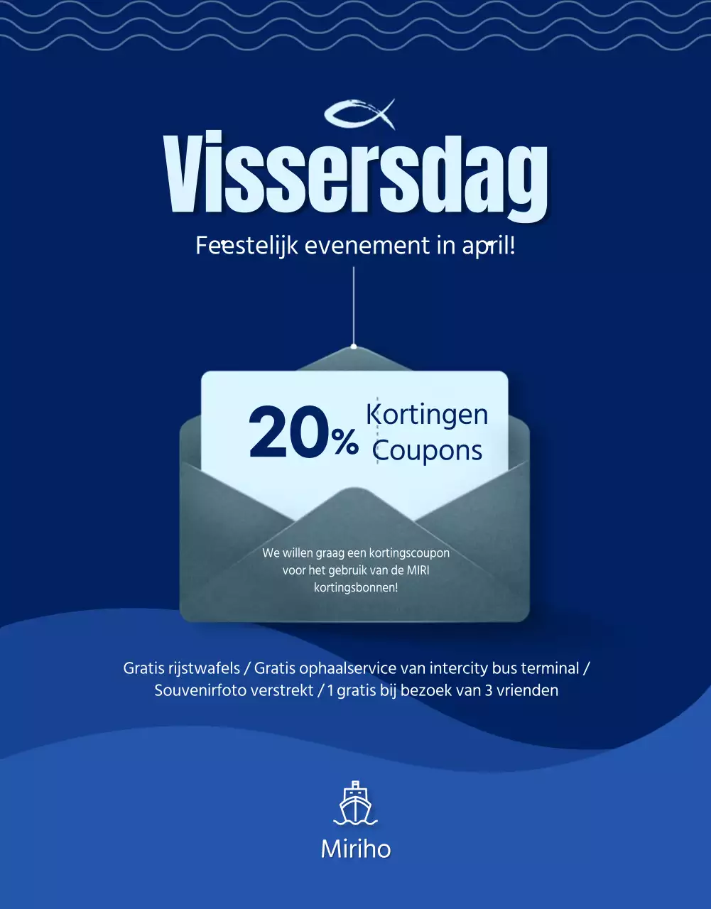 De details van Cobalt Blue's nette viservaring