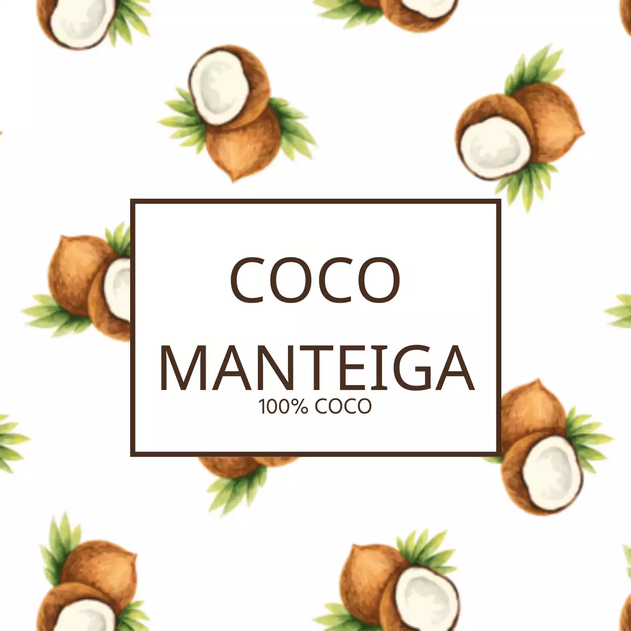 MANTEIGA DE COCO