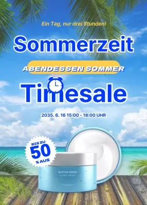 Himmelblaue Meere und sommerliche Spezialitäten