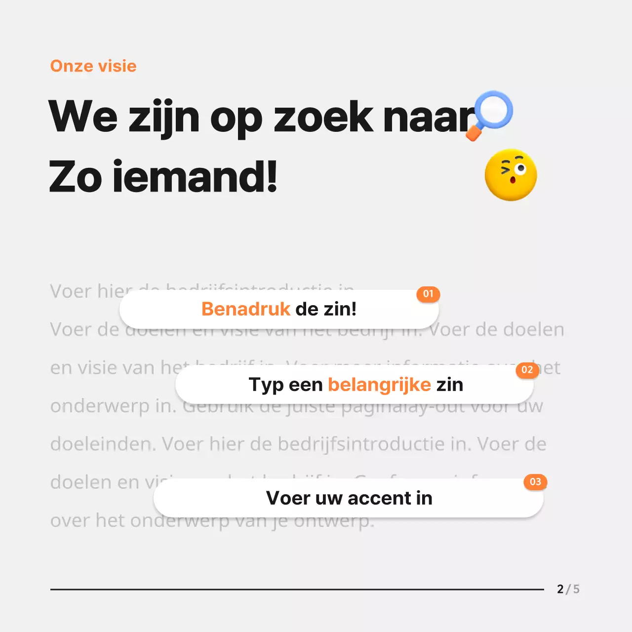 Zwart-wit emoji concept vacatures